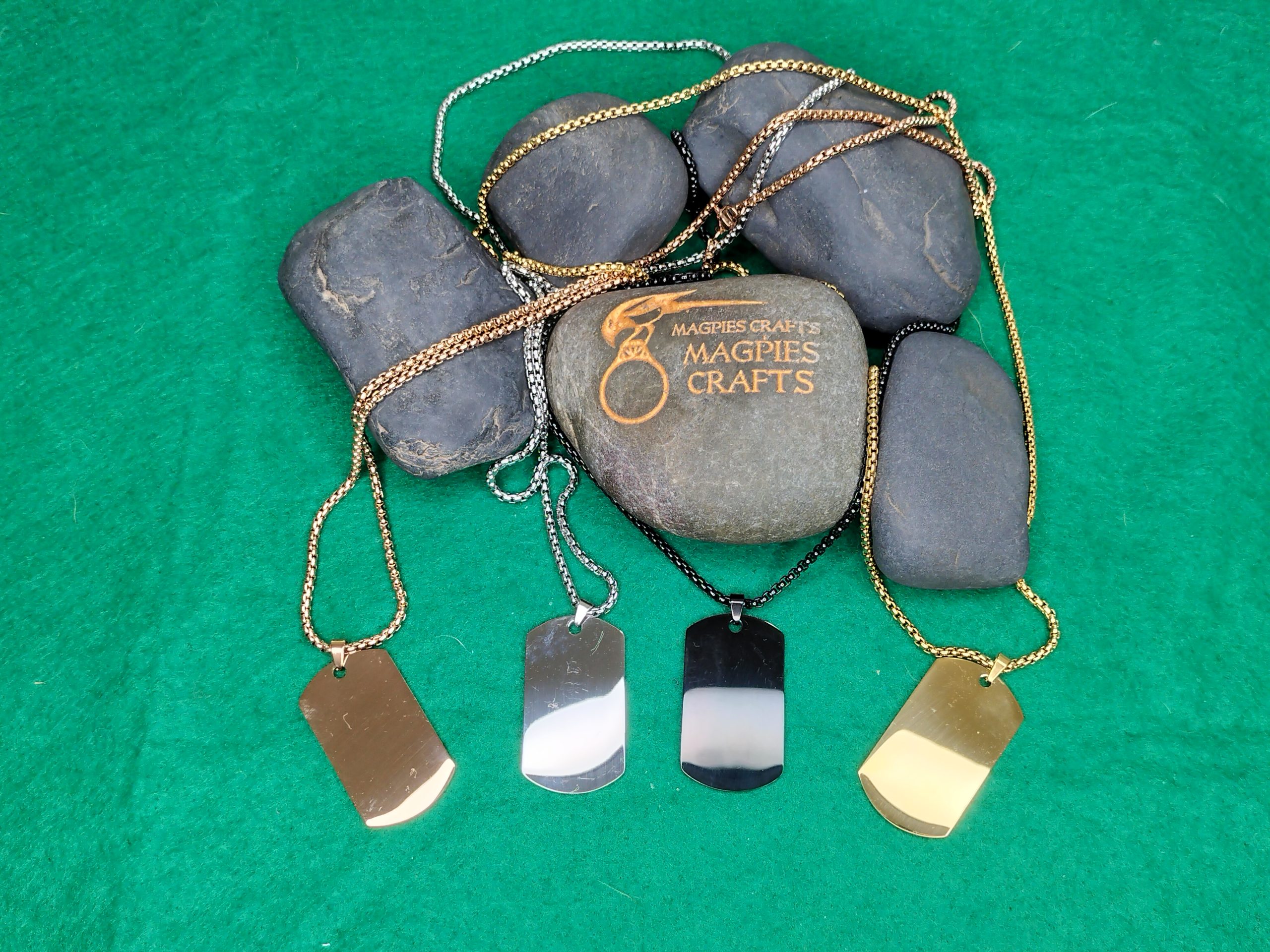 Dog Tags With Chain