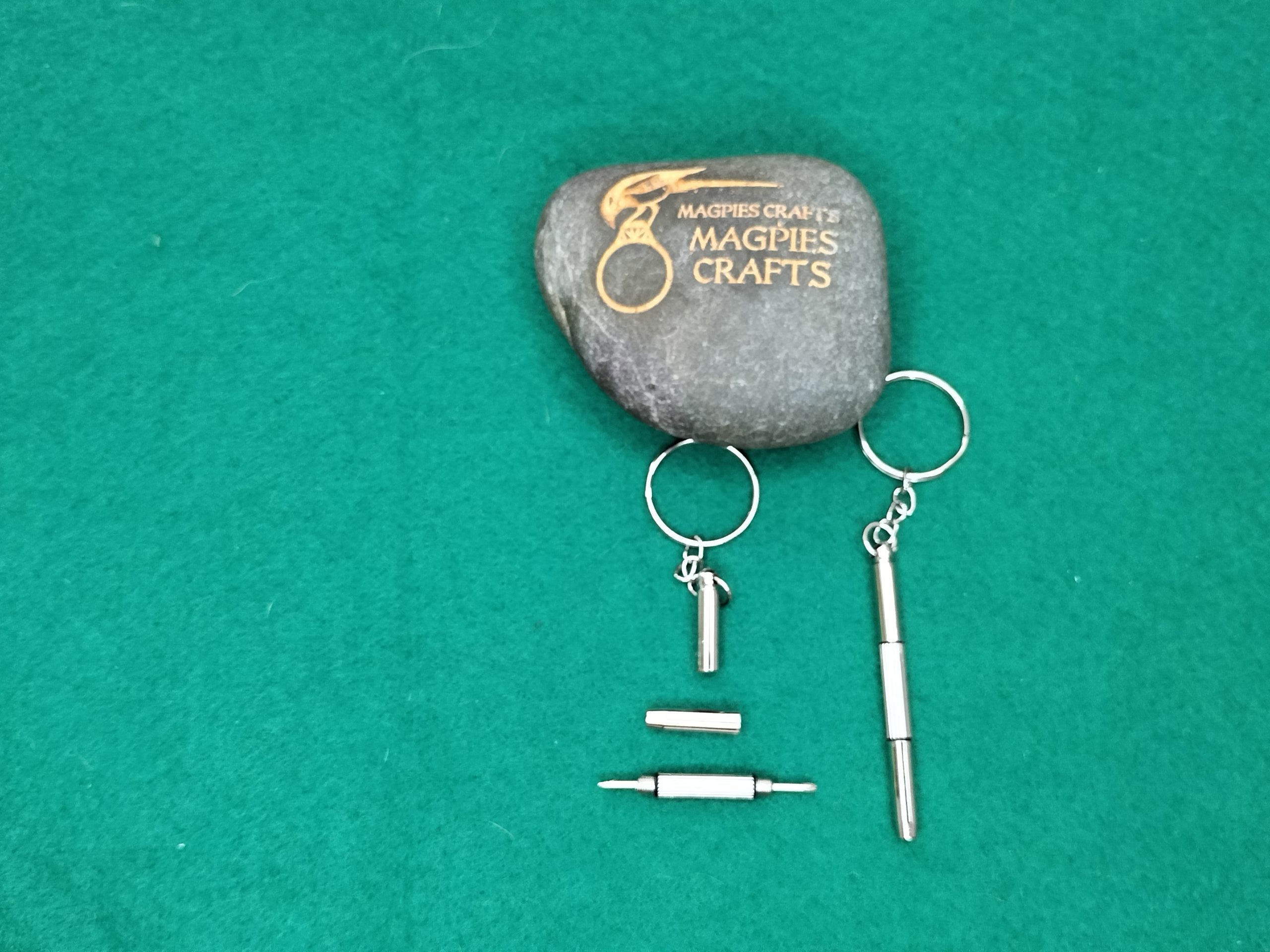 Stainless Steel Keyring Screwdriver